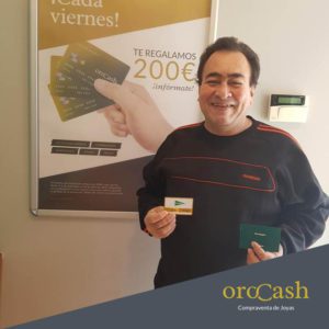 Bernardo Muñoz Parra, ganador de una tarjeta de 200€