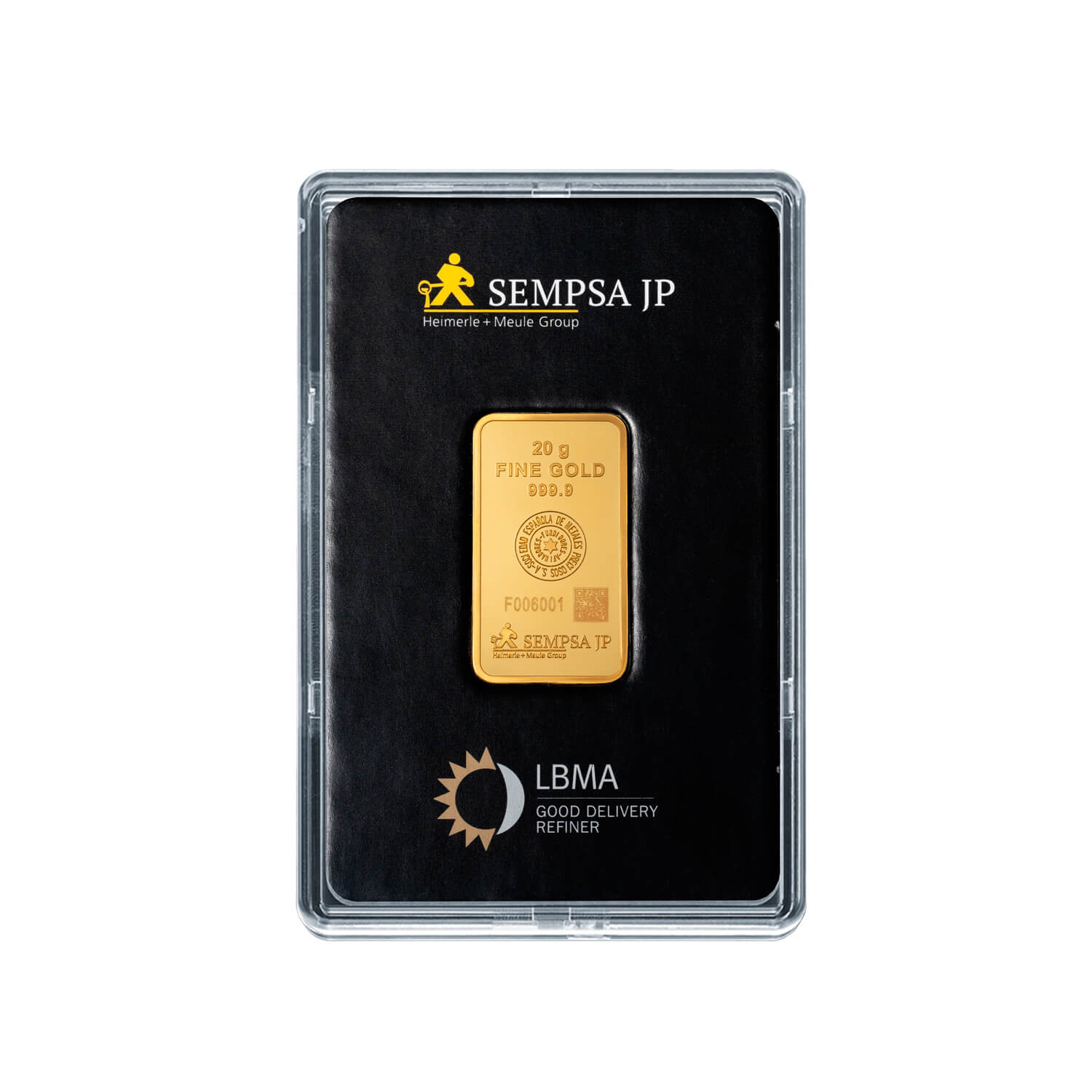 Lingote de oro 20 gramos producto
