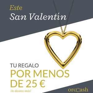 Regalo de San Valentín por menos de 25€